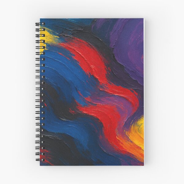 Aperçu de l'œuvre Vagues de couleurs flamboyantes créée et vendue par Sigtrix.
