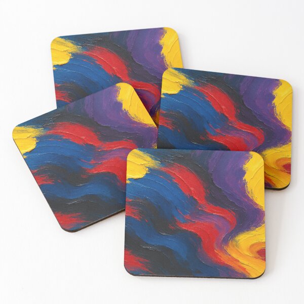 Item preview, Fiery waves of color designed and sold by Sigtrix.
