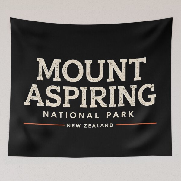 Item preview, Mount Aspiring National Park - New Zealand designed and sold by GoodOldVintage.