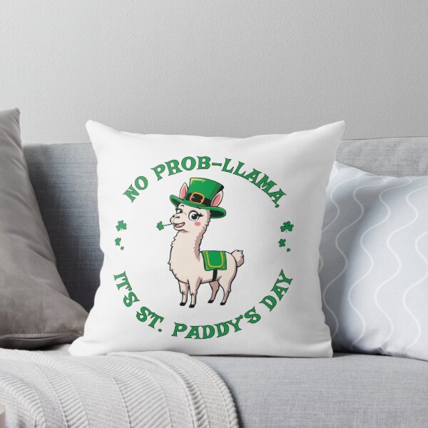 Item preview, No Prob-Llama St. Paddy’s Day designed and sold by DreamArtmaStudio.