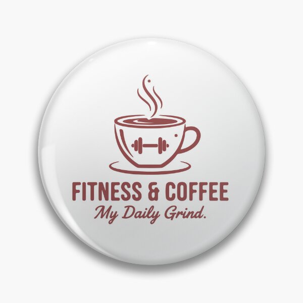 Item preview, Fitness & Coffee – My Daily Grind designed and sold by marvin06pod.