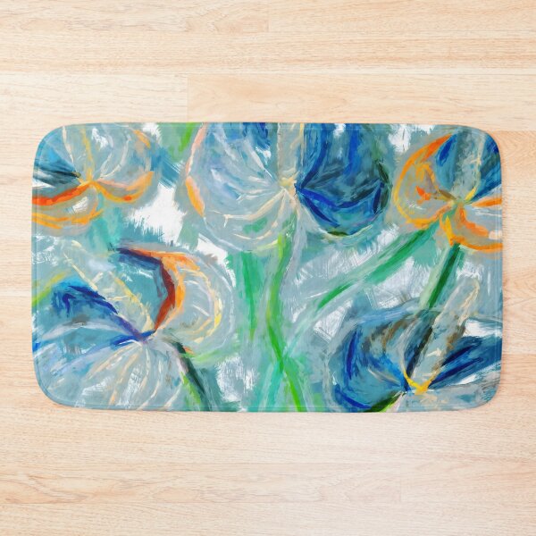Item preview, Where Light Gathers — Anthurium Ocean Blue designed and sold by 83oranges.com.