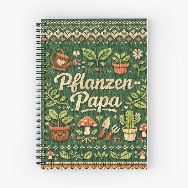 Item preview, Plant Dad: Cozy knit design for hobby gardeners designed and sold by Mauswohn.