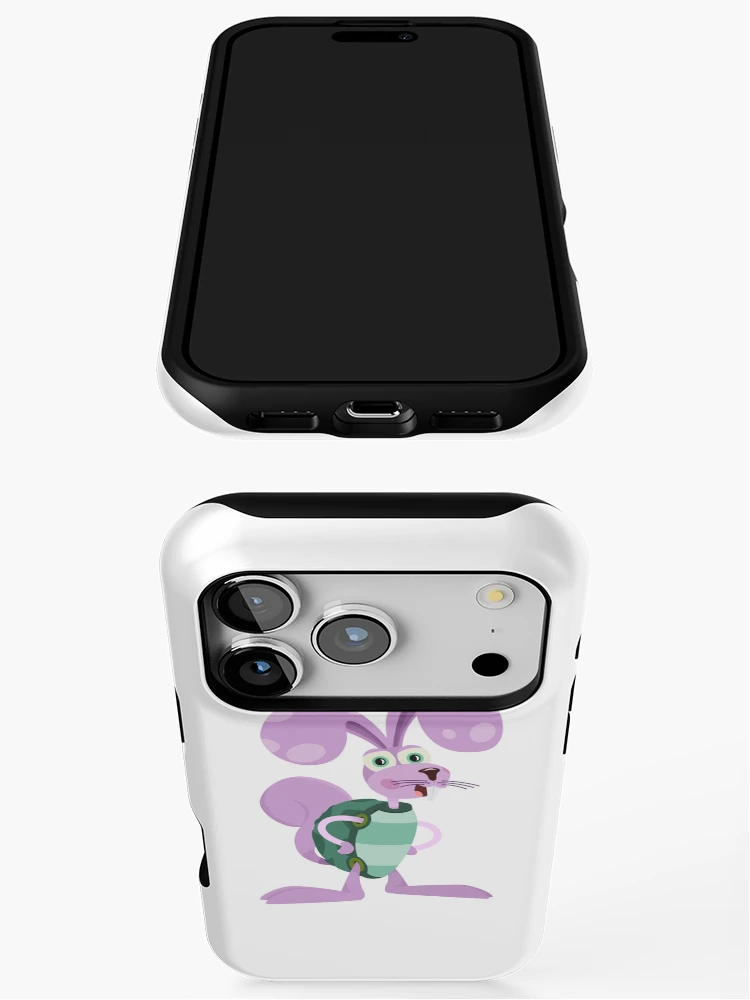Thumbnail 3 of 4, iPhone Case, The Rabbit - Turtle designed and sold by liquid-print.