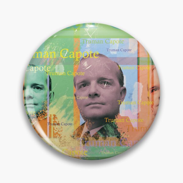 Item preview, Truman Capote Pop Art: Colorful Authorial Collage Aesthetics designed and sold by Mauswohn.