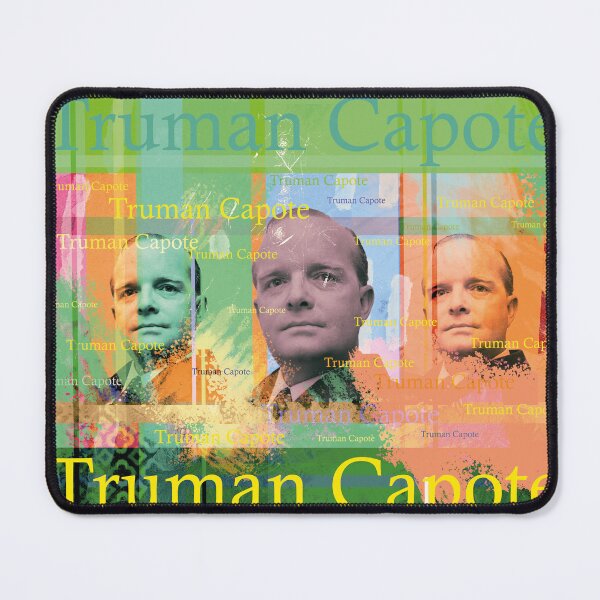Item preview, Truman Capote Pop Art: Colorful Authorial Collage Aesthetics designed and sold by Mauswohn.