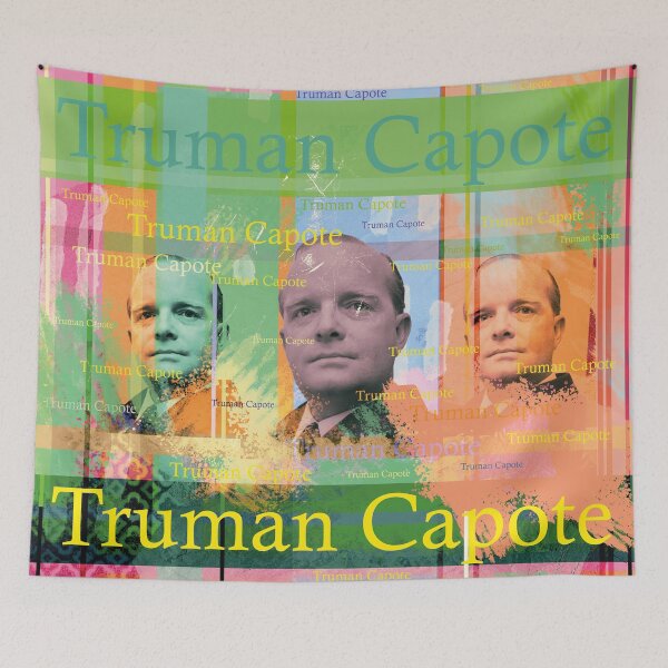 Item preview, Arte pop de Truman Capote: estética de collage de autor colorido designed and sold by Mauswohn.