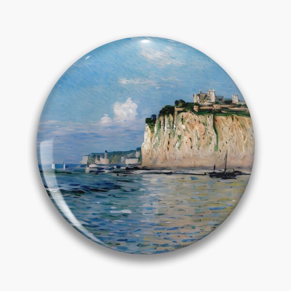 Item preview, Low Tide at Pourville - Coastal Beauty of Normandy designed and sold by artdesignsnow.