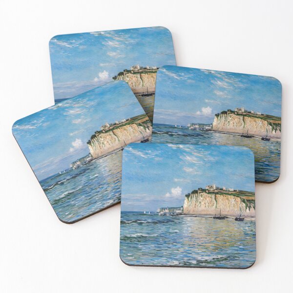 Item preview, Low Tide at Pourville - Coastal Beauty of Normandy designed and sold by artdesignsnow.