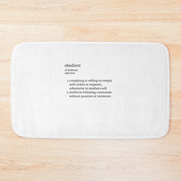 Item preview, Clarifying Definitions: Obedient designed and sold by RaeganIvy.
