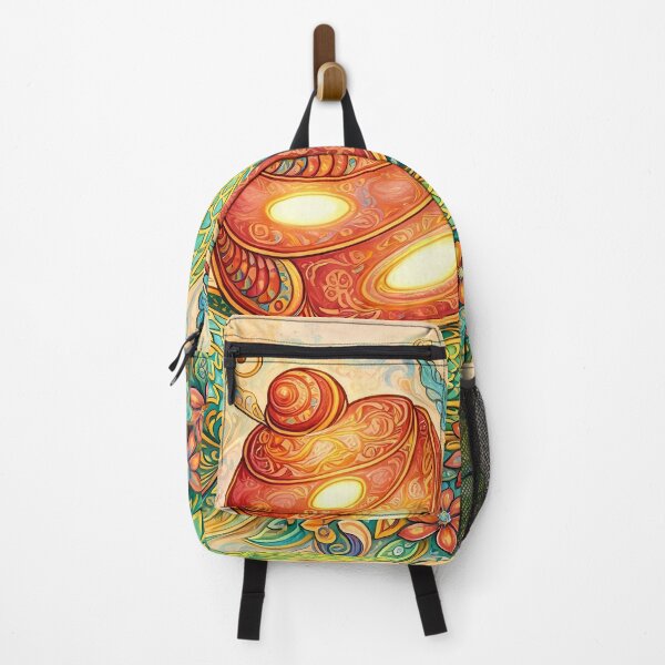 Item preview, Colorful Fantasy Snail and Flowers designed and sold by cuprum.