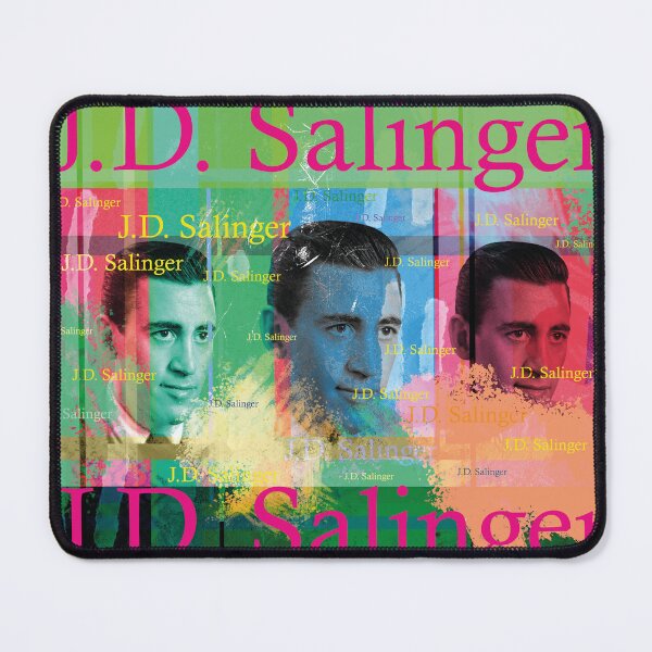 Item preview, J.D. Salinger Pop Art: Modern Author Portrait Collage designed and sold by Mauswohn.
