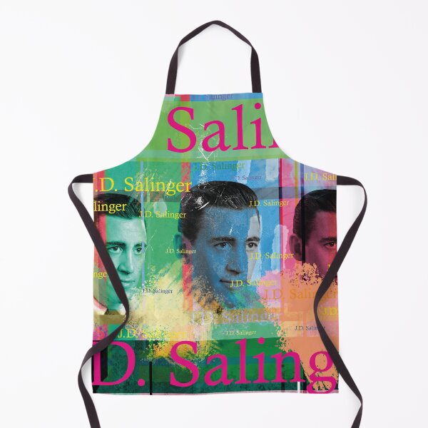 Item preview, J.D. Salinger Pop Art: Modern Author Portrait Collage designed and sold by Mauswohn.