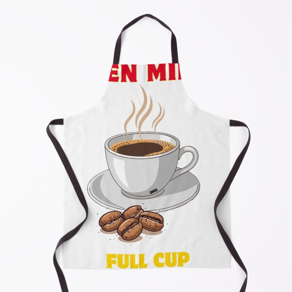 Item preview, Open Mind Full Cup – Minimal Coffee Mindset Quote designed and sold by It's Bro Brand ★ ★ ★ ★ ★.