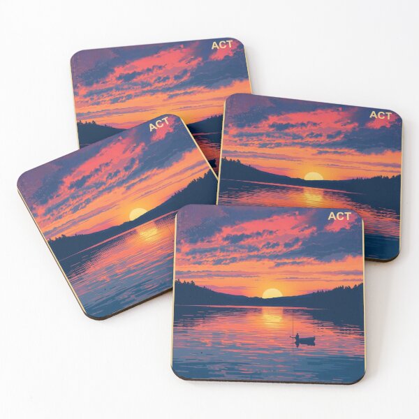 Item preview, Lake Burley Griffin, ACT designed and sold by PamLeeDesign.