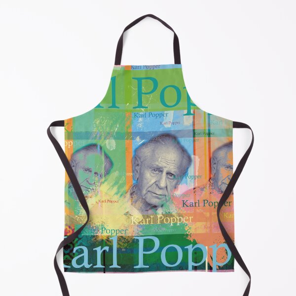 Item preview, Karl Popper Pop Art: Modern Philosophers Portrait Collage designed and sold by Mauswohn.