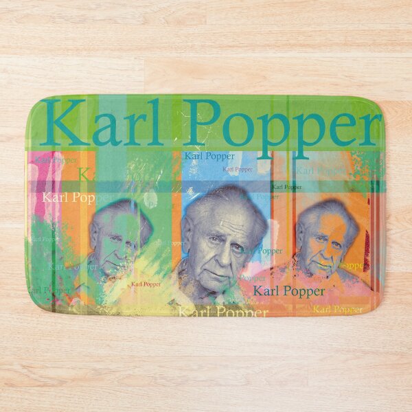 Item preview, Karl Popper Pop Art: Modern Philosophers Portrait Collage designed and sold by Mauswohn.