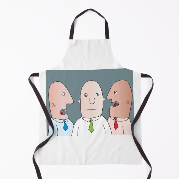 Item preview, Man Receiving Conflicting Advice from Two Others designed and sold by Miro’s Twisted Ink.