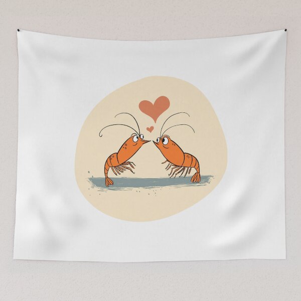 Item preview, Shrimps valentine gift  designed and sold by PeTees shop.