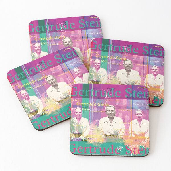 Item preview, Gertrude Stein Pop Art: Modern Author Portrait Collage designed and sold by Mauswohn.