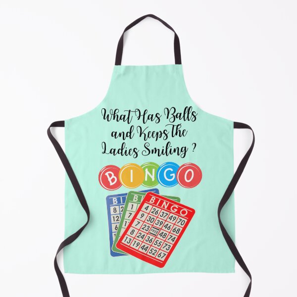 Item preview, What Has Balls and Keeps The Ladies Smiling Bingo designed and sold by JI-PIXEL-PLACE.
