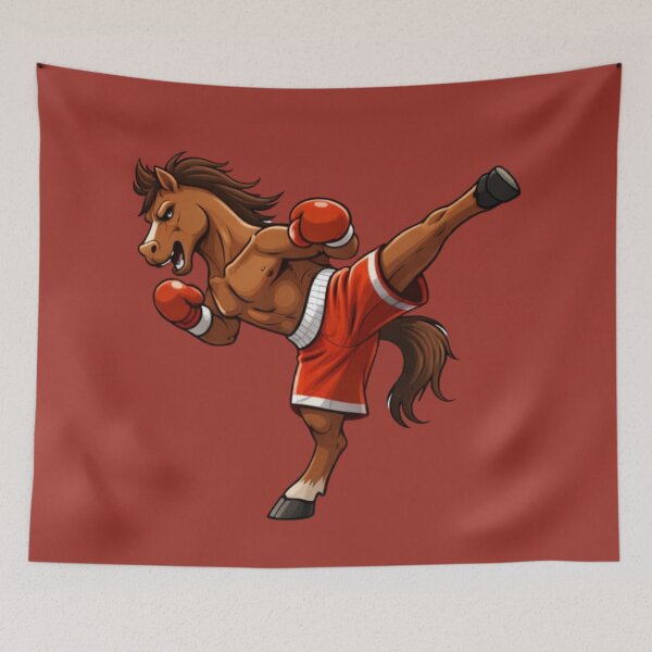 Item preview, Kickboxing Horse Fighter designed and sold by Ivy-Triggs.