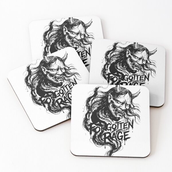 Item preview, Ink of the Underworld - Hannya Mask designed and sold by bapupa.