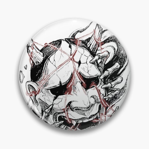 Item preview, Shattered Spirit Mask - Hannya Mask designed and sold by bapupa.