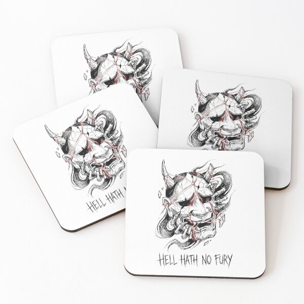 Item preview, Shattered Spirit Mask - Hannya Mask designed and sold by bapupa.
