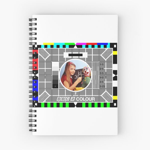 Item preview, beebthings Testcard F on white designed and sold by Beeb Things.
