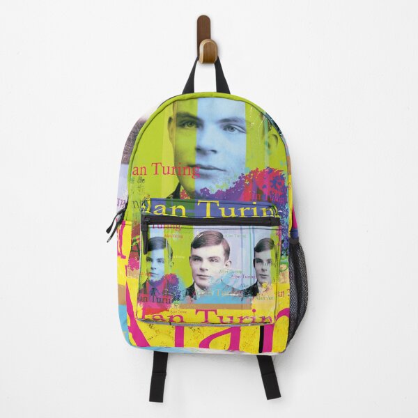 Item preview, Alan Turing Pop Art: Visionary Computer Pioneer Portrait Collage designed and sold by Mauswohn.