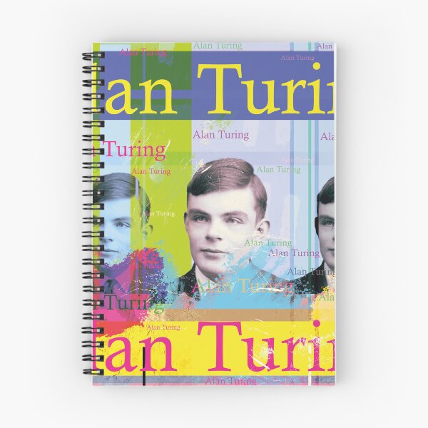 Item preview, Alan Turing Pop Art: Visionary Computer Pioneer Portrait Collage designed and sold by Mauswohn.