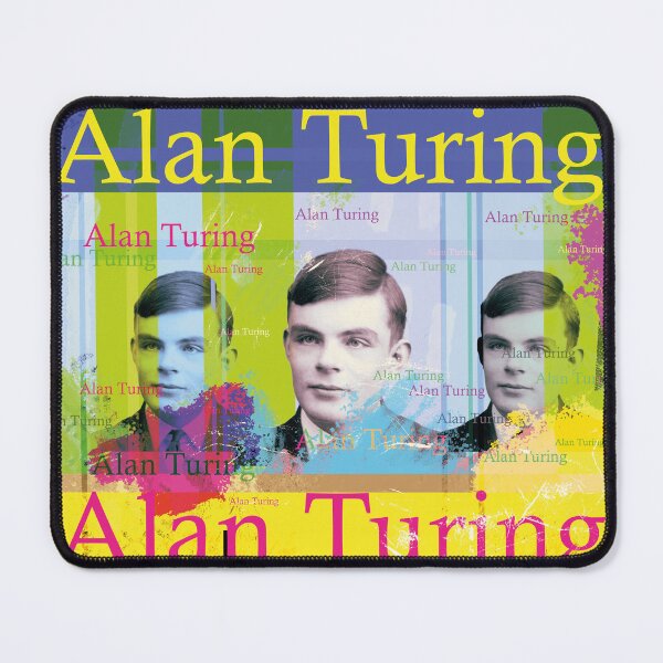 Item preview, Alan Turing Pop Art: Visionary Computer Pioneer Portrait Collage designed and sold by Mauswohn.