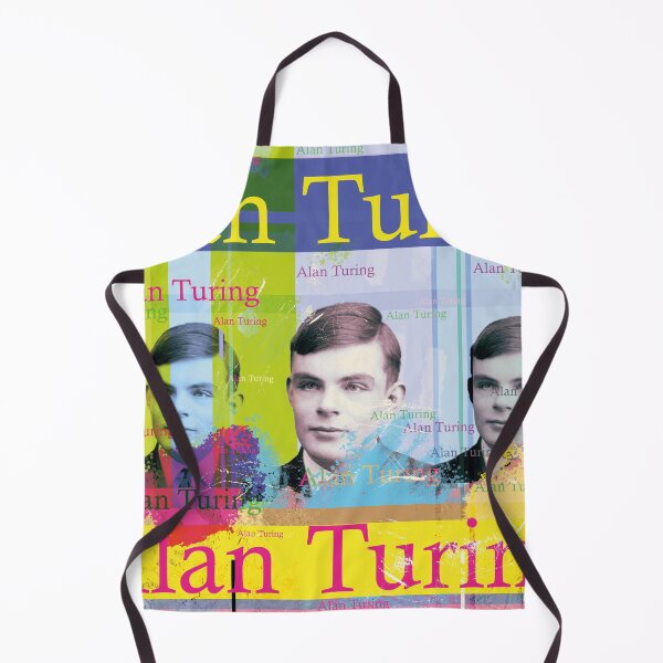 Item preview, Alan Turing Pop Art: Visionary Computer Pioneer Portrait Collage designed and sold by Mauswohn.