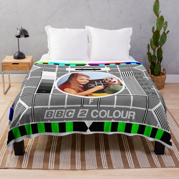 Item preview, beebthings Testcard F on white designed and sold by Beeb Things.