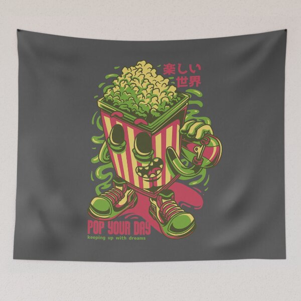 Item preview, popcorn skater designed and sold by retro-gamer.