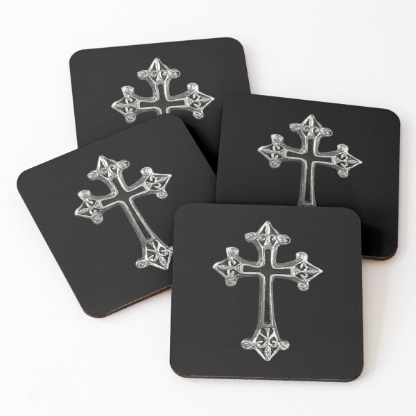 Item preview, Gothic cross - silver designed and sold by destelloacido.
