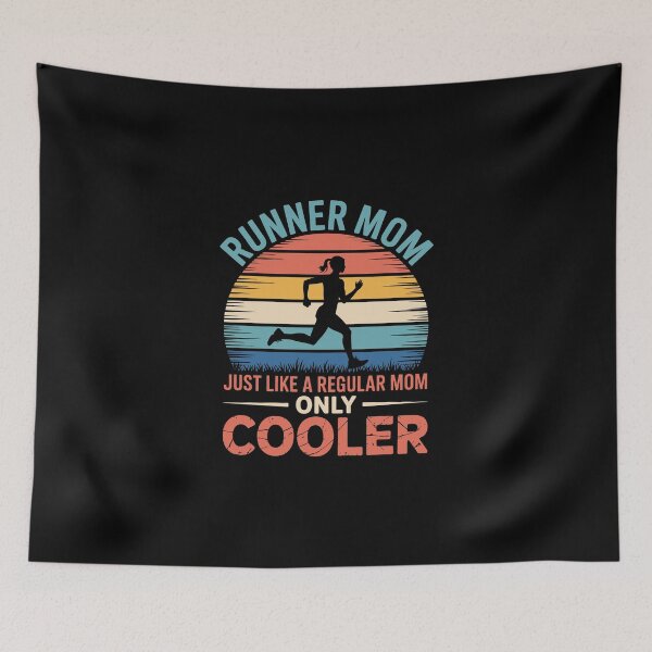 Item preview, Runner Mom just like a regular mom only cooler designed and sold by jkrphoto.