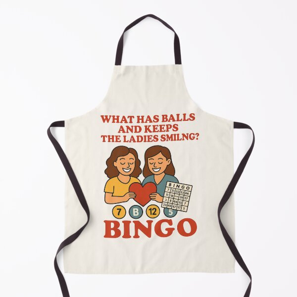 Item preview, What Has Balls and Keeps The Ladies Smiling Bingo designed and sold by JI-PIXEL-PLACE.