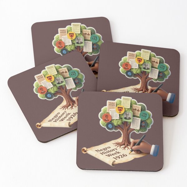 Item preview, Century of Legacy: Carter G. Woodson & The Tree of Black History (1926-2026) designed and sold by BlackAndBrown.
