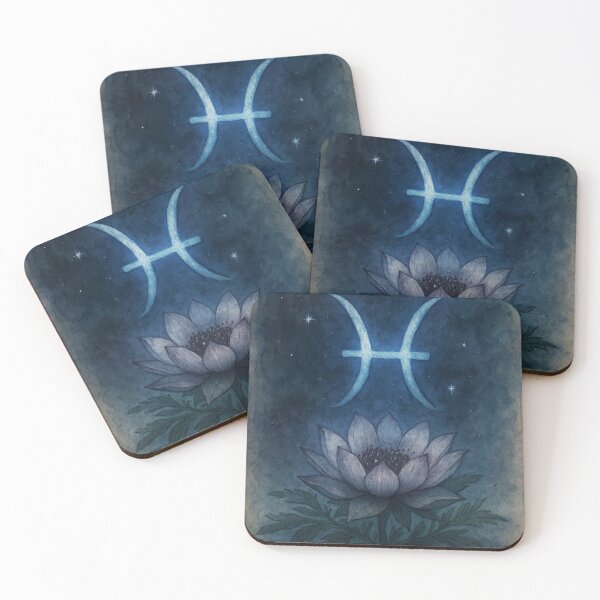 Item preview, Pisces Lotus: Astral Bloom from Shadowed Waters designed and sold by LuxuryApparels.