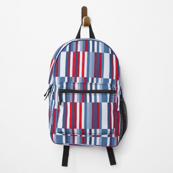 Item preview, Red and Blue Block, Geometric, Stripes designed and sold by OneThreeSix.