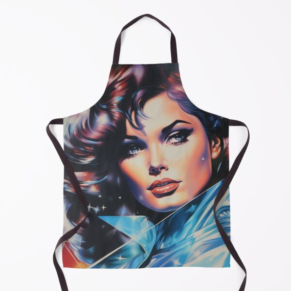 Item preview, Cosmic Queen: Retro-Futuristic Sci-Fi Heroine designed and sold by Mauswohn.