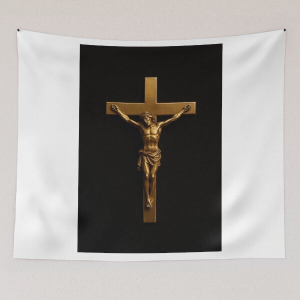 Item preview, A Gold Crucifix designed and sold by joelle1724.