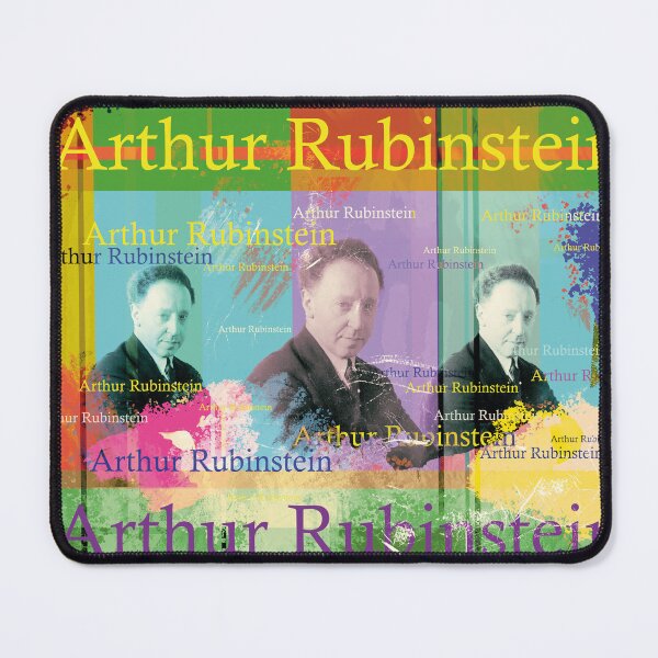 Item preview, Arthur Rubinstein Pop Art: Classical Pianist Portrait Collage designed and sold by Mauswohn.