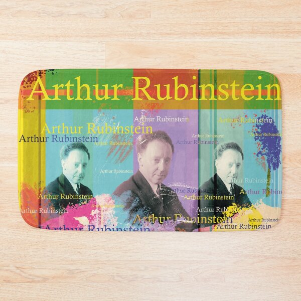 Item preview, Arthur Rubinstein Pop Art: Classical Pianist Portrait Collage designed and sold by Mauswohn.