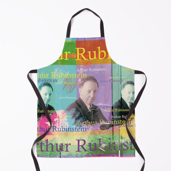 Item preview, Arthur Rubinstein Pop Art: Classical Pianist Portrait Collage designed and sold by Mauswohn.