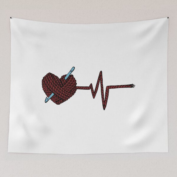 Item preview, Crochet Heartbeat Yarn Pulse designed and sold by ioglesmh99.