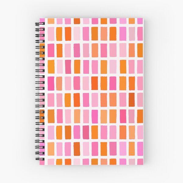 Item preview, Multi Pink and Orange, Geometric Blocks Pattern designed and sold by OneThreeSix.
