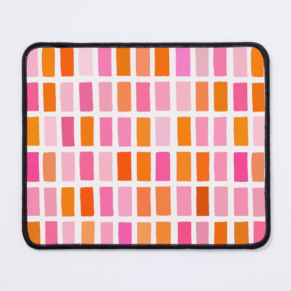 Item preview, Multi Pink and Orange, Geometric Blocks Pattern designed and sold by OneThreeSix.